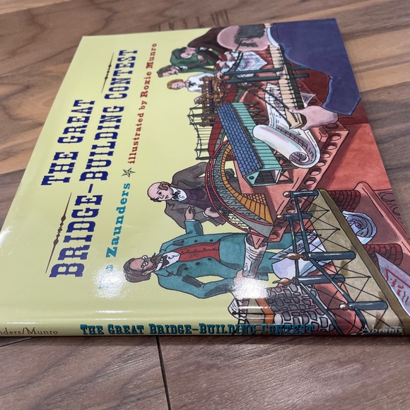 New "The Great Bridge-Building Contest" Hardcover Book - Picture 3 of 10